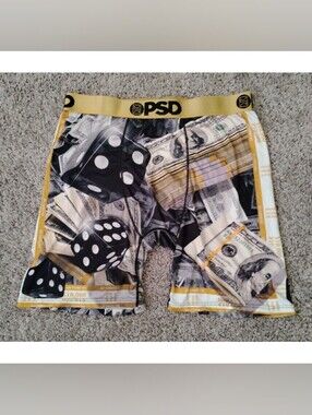 PSD Men's Money & Dice Graphic Boxer Briefs